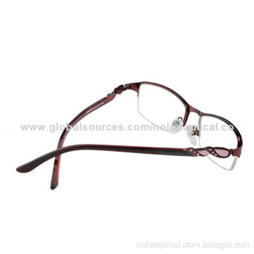 Elegant Fresh Looking Eyeglasses for Woman, Stainless Steel Frame Material